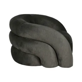 Duvet cover set Hosteline VEGAS Grey Double 2 Pieces