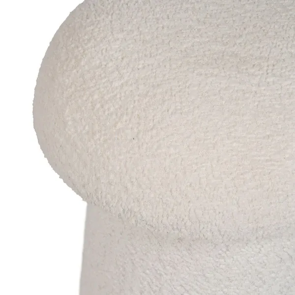 Pufs Balts Koks MDF 35 x 35 x 42 cm