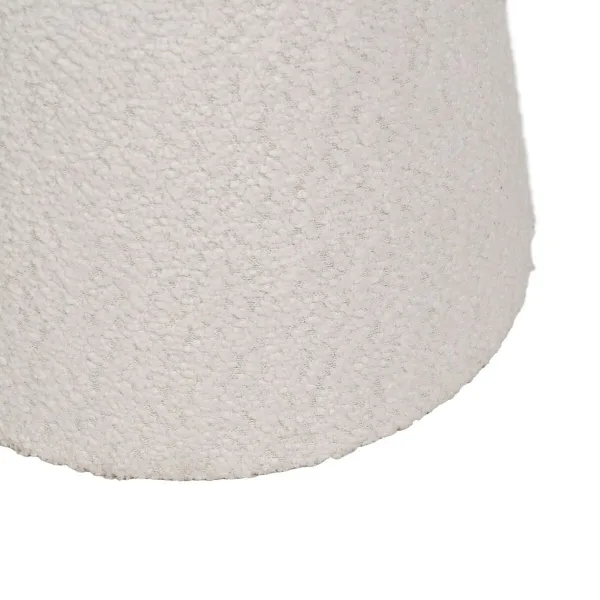 Pufs Balts Koks MDF 35 x 35 x 42 cm