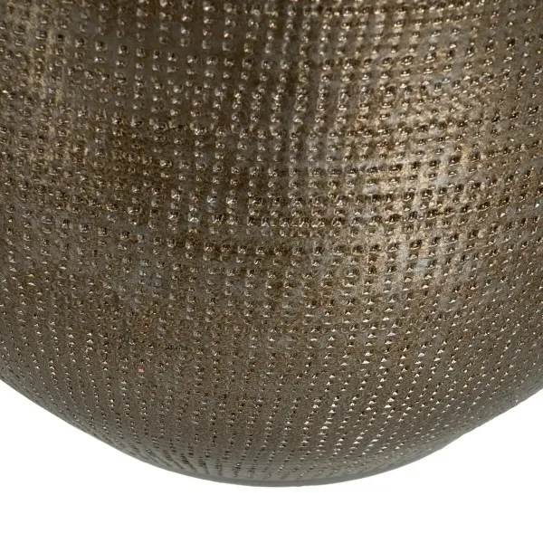 Planter Metallic Ceramic 40 x 40 x 37 cm