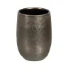 Planter Metallic Ceramic 29 x 29 x 40 cm