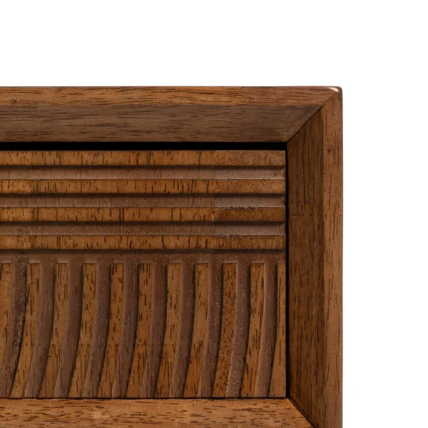 Set of Planters Natural Bamboo 32,5 x 32,5 x 34 cm (2 Units)