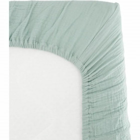 Fitted sheet Domiva Blue