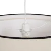 Ceiling Light Black Beige 60 W