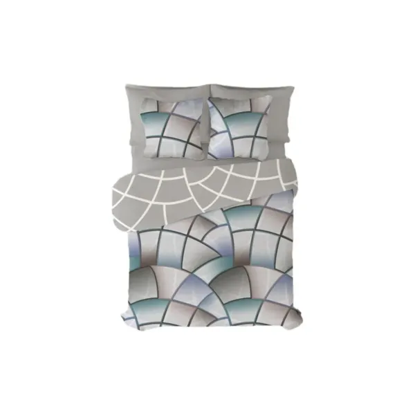 Nordic cover Pierre Cardin Lucas Grey 144 Threads 150 x 230 cm