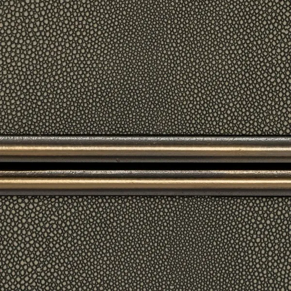 Nightstand CHLOE Golden Mirror Crystal MDF Wood 51 x 41 x 51 cm