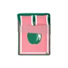 Bedding set Benetton Green Pink Apple 4 Pieces