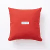 Cushion Benetton Yellow Red Apple 40 x 40 cm Squared