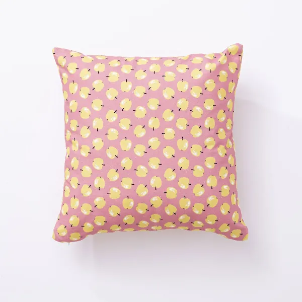 Cushion Benetton Yellow Pink Apple 40 x 40 cm Squared