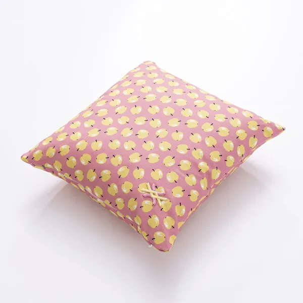 Cushion Benetton Yellow Pink Apple 40 x 40 cm Squared