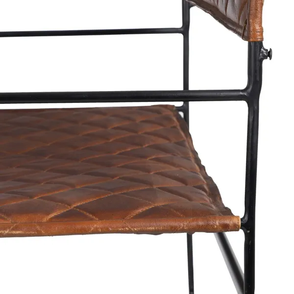 Left long arm chaise longue cover Eysa THOR Brown 170 x 110 x 310 cm