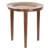 Right short arm chaise longue cover Eysa TURIN Candied Chestnut Light brown 100 x 110 x 300 cm