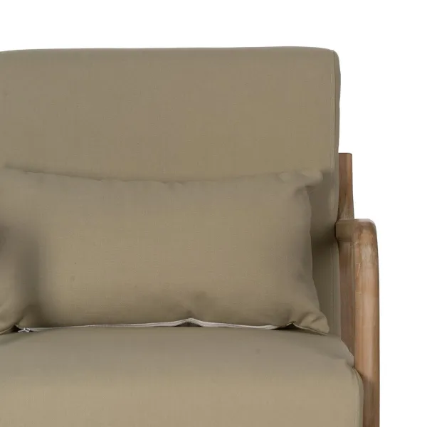 Right short arm chaise longue cover Eysa LEVANTE Pink 100 x 110 x 290 cm