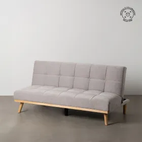 Sofabed Grey Natural 178 x 94 x 86 cm