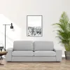 Cushion cover Eysa THOR Grey 100 x 15 x 120 cm Sofa