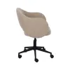Right short arm chaise longue cover Eysa ULISES Pearl Gray 110 x 110 x 310 cm