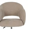 Right short arm chaise longue cover Eysa ULISES Pearl Gray 110 x 110 x 310 cm