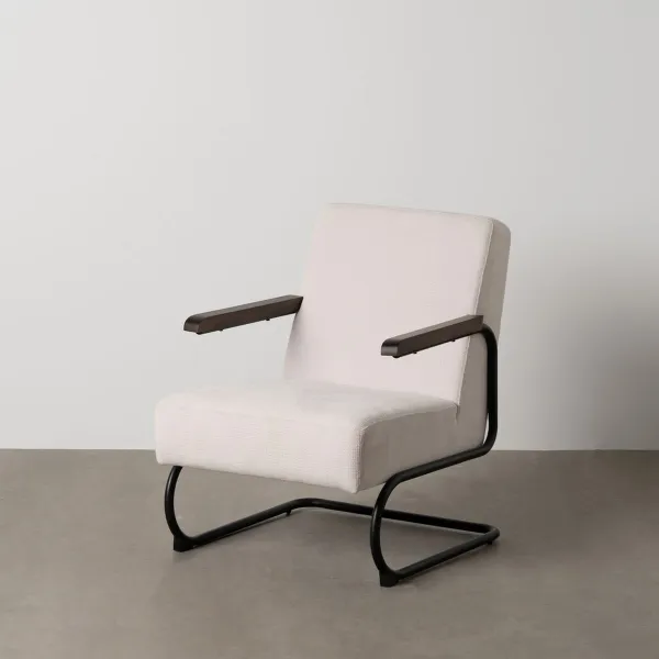 Wingback chair cover Eysa ROC Light brown 80 x 120 x 100 cm