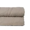 Gultas pārklājs (sega) Pelēkbrūns 240 x 1 x 260 cm