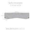 Sofa Cover Eysa ROC Light grey 110 x 120 x 600 cm Corner-cupboard