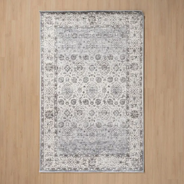 Sofa Cover Eysa ROC White 110 x 120 x 450 cm Corner-cupboard
