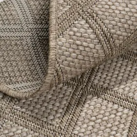Sofa Cover Eysa ROC Light grey 110 x 120 x 450 cm Corner-cupboard