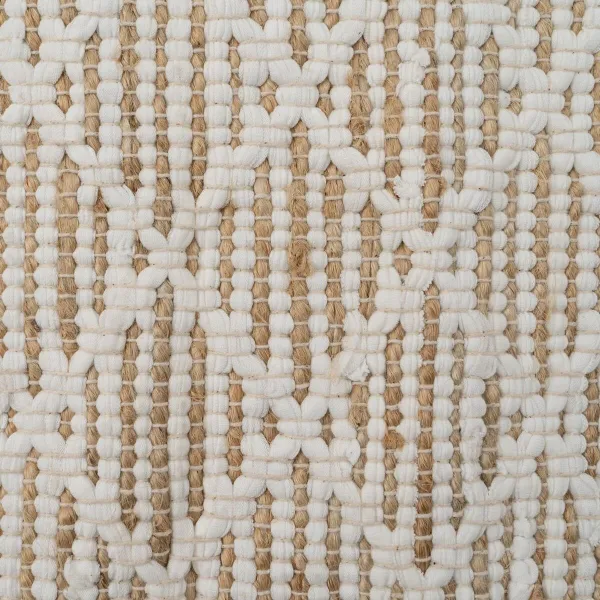 Matto Valkoinen Luonnollinen 200 x 1 x 300 cm