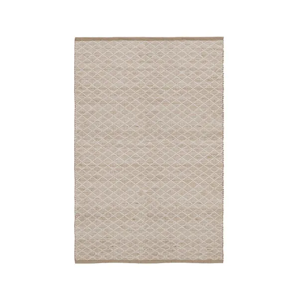 Matto Valkoinen Luonnollinen 160 x 1 x 240 cm
