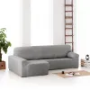 Right short arm chaise longue cover Eysa ROC Light grey 180 x 120 x 360 cm