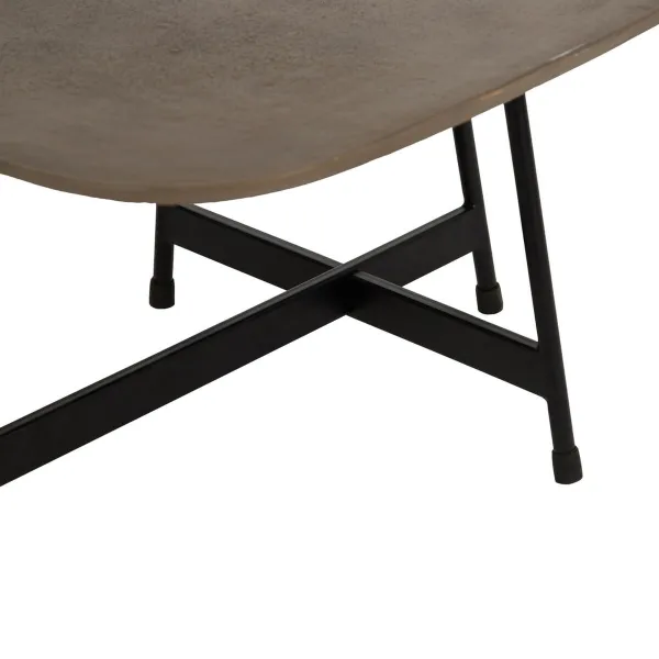 Right short arm chaise longue cover Eysa ROC Dark grey 180 x 120 x 360 cm