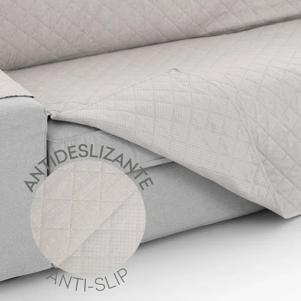 Sofa Cover Eysa MONTBLANC Beige 100 x 110 x 120 cm