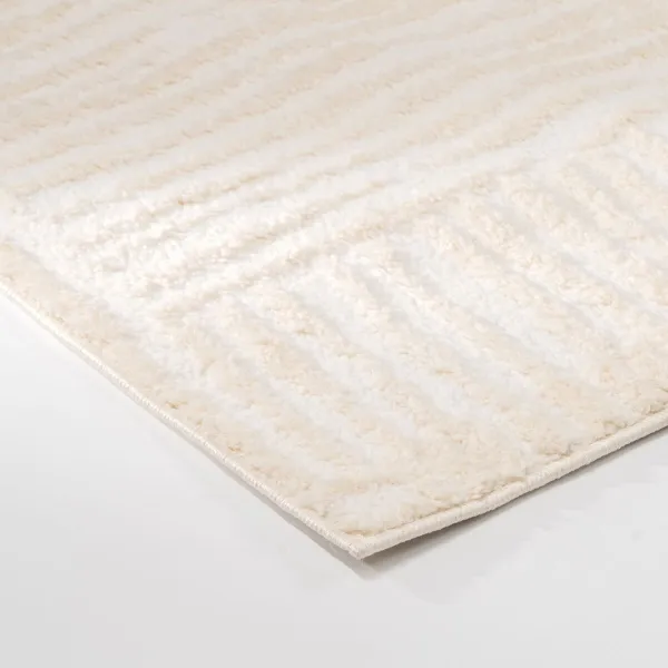 Carpet Beige 160 x 2 x 230 cm 160 X 1 X 230 CM
