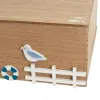 Handkerchief or scarf box MDF Wood 25 x 16 x 8,5 cm