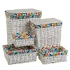 Sofa Cover Eysa ROC Blue 70 x 120 x 260 cm