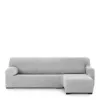 Right short arm chaise longue cover Eysa THOR Grey 110 x 110 x 310 cm