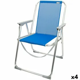 Right short arm chaise longue cover Eysa ROC Blue 120 x 120 x 360 cm