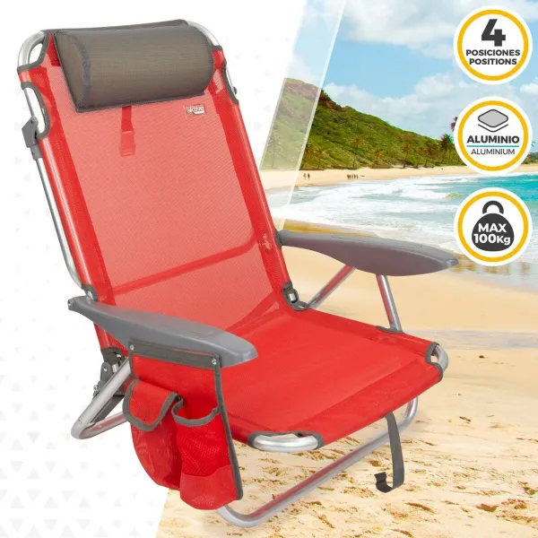 Right short arm chaise longue cover Eysa THOR Blue 110 x 110 x 310 cm