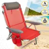 Right short arm chaise longue cover Eysa THOR Blue 110 x 110 x 310 cm