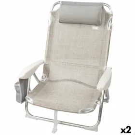 Right short arm chaise longue cover Eysa ROC Blue 120 x 120 x 360 cm