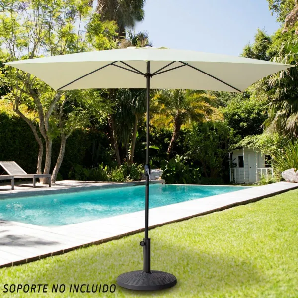 Right short arm chaise longue cover Eysa ROC Light grey 120 x 120 x 360 cm
