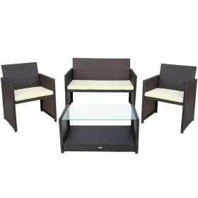 Sofa cover set Eysa ULISES Burgundy 2 Pieces
