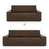 Sofa cover set Eysa ULISES Brown 2 Pieces