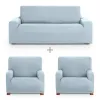 Sofa cover set Eysa ULISES Celeste 3 Pieces