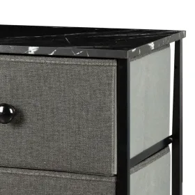 Chair Cover Eysa ROC Dark grey 50 x 60 x 50 cm 2 Units