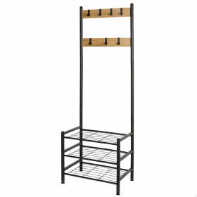 Takkiteline hylylllä Max Home Teräs Melamiini lastulevy Minimalistinen 60 x 175 x 40 cm