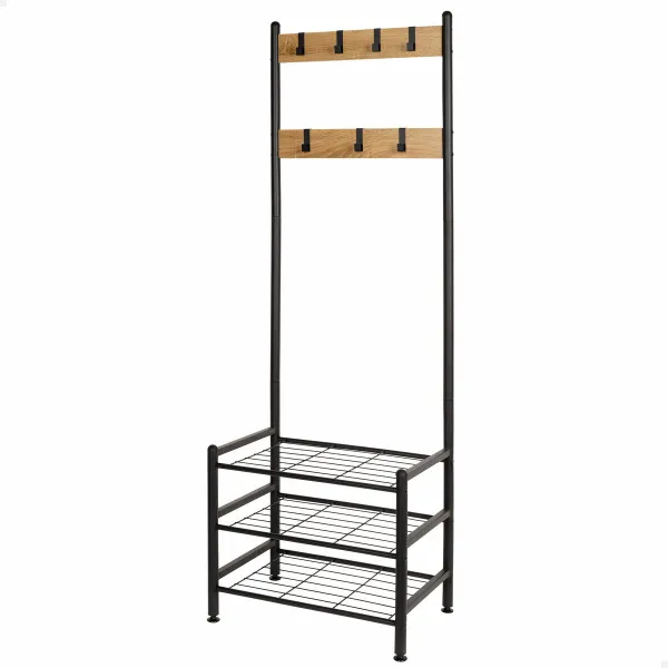 Paltai su lentyna Max Home Plienas Melaminas drožlių plokštė Minimalistinis 60 x 175 x 40 cm