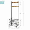 Вешалка с полкой Max Home Сталь меламин ДСП Минималистичный 60 x 175 x 40 cm