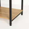 Takkiteline hylylllä Max Home Teräs Melamiini lastulevy Minimalistinen 102 x 180 x 40 cm