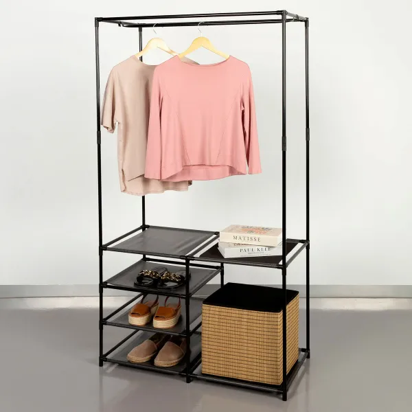Takkiteline Max Home Teräs 87 x 158 x 45 cm (4 osaa)