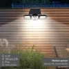 Solar-powered spotlight Aktive 28 x 9 x 12 cm (4 Units)
